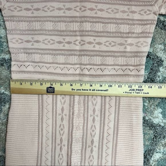 Ronny Kobo dress women size XS pink stretch bodycon Christina Pointelle - Picture 10 of 11